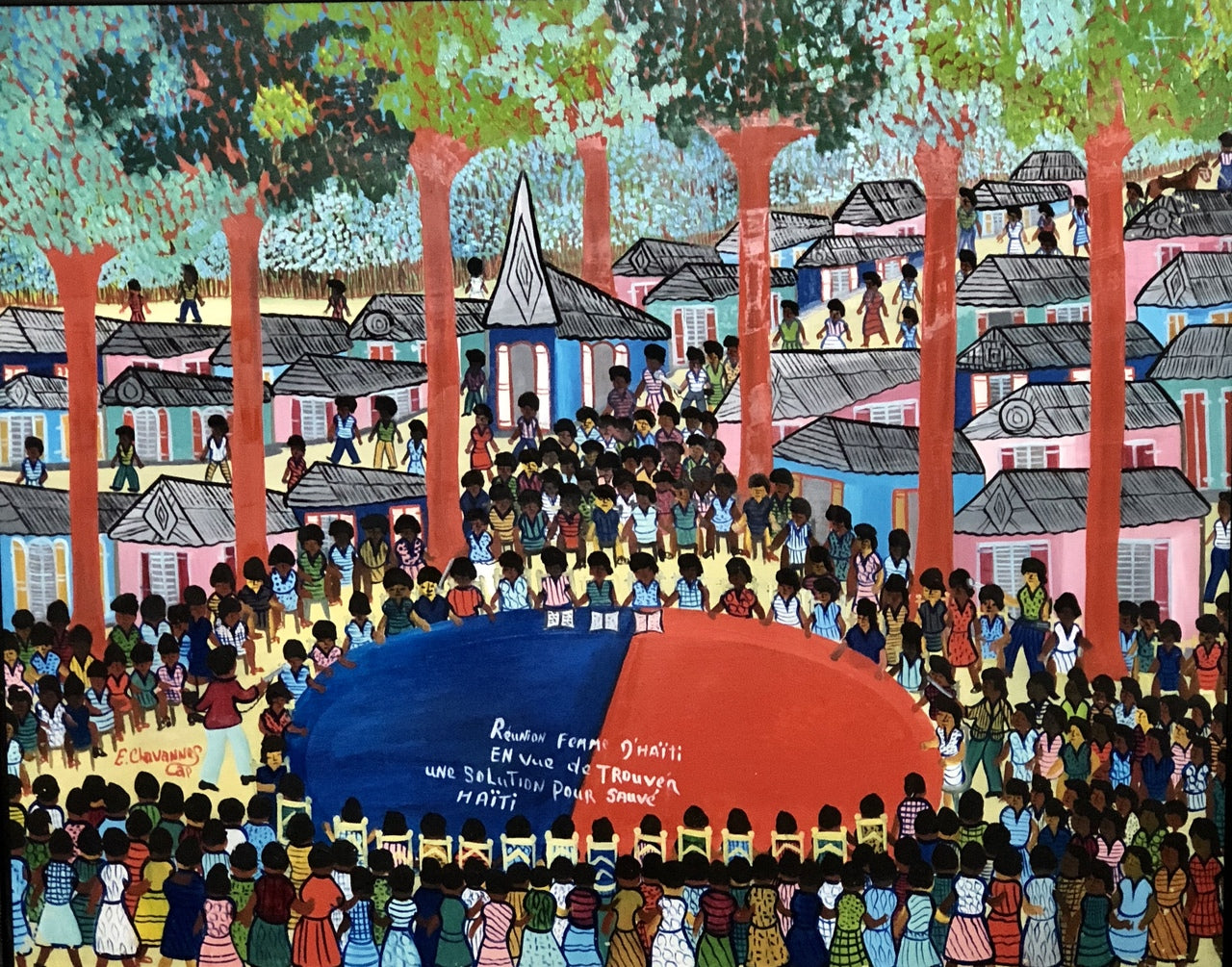 Etienne Chavannes (Haitian, 1939-2018)