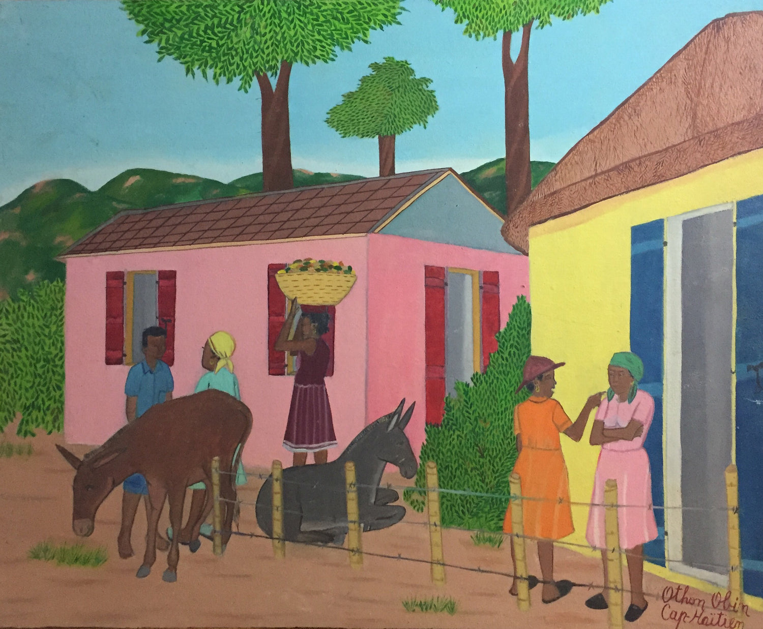 Othon Obin (Cap-Haitian, b.1920-DCD)