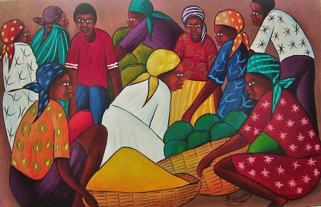 Maurice Guerre (Haitian,b.1947)