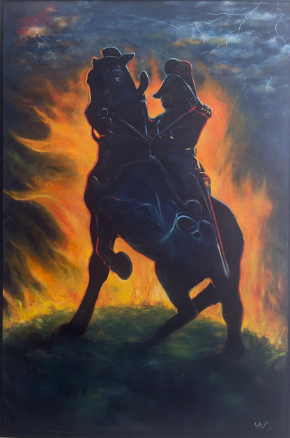 Carl Craig 72"x48" Emperor Jean-Jacques I 2014 Original Oil on Canvas Painting#4CC-Available in Giclee Per Request