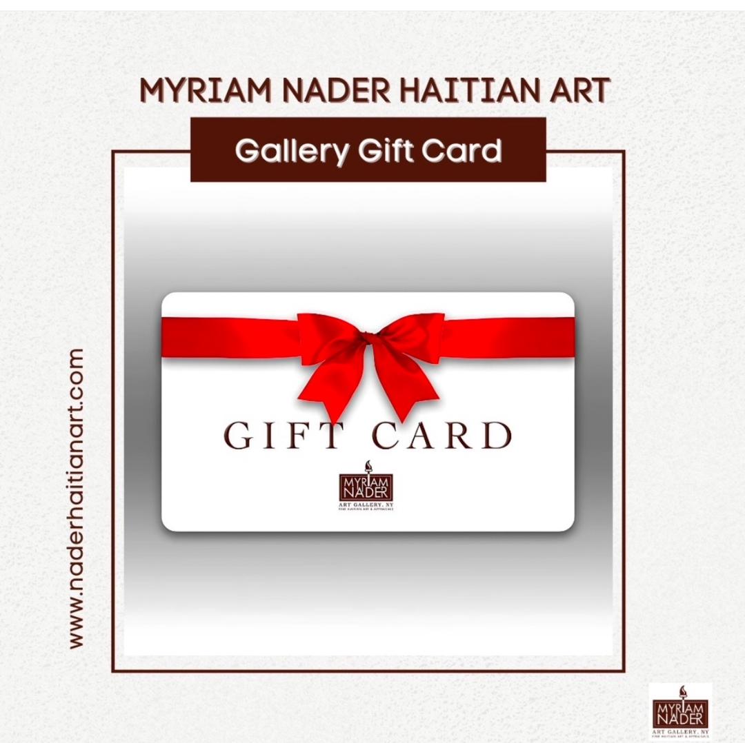 Myriam Nader Haitian Art Gallery Gift Card