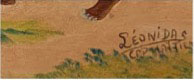 Rony Leonidas (1946-2012) 24"x30" Toussaint & Les Soldats Noirs Se Réunirent A Breda en 1804 Oil on Board Painting #30-SM