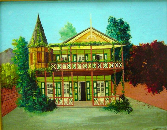 Galland Semerand 12"x16" Gingerbread Oil on Canvas #17-3-95MFN